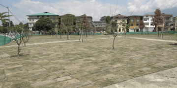 Public Park taking shape at Gelephu’s former vegetable market